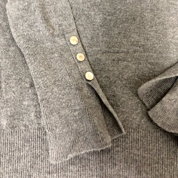 Zara Long Sleeve Grey Sweater Size Size S - Picture 4 of 5